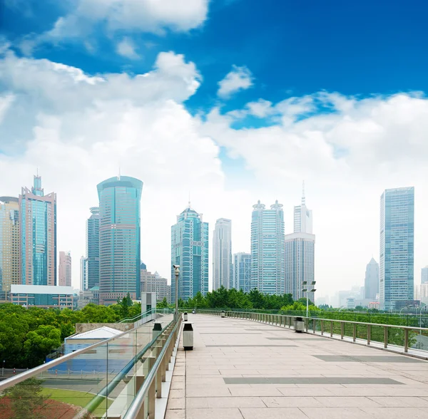 Finanční centrum Lujiazui — Stock fotografie