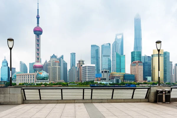 Shanghai skyline in daytime — Stock Photo, Image