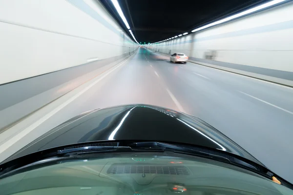 Car on road at night — Stock Photo, Image