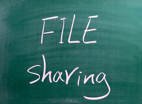 File Sharing Business Concept — Stock Photo, Image