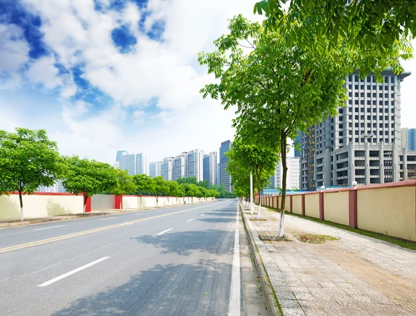 Gebouwen van lujiazui financial centre — Stockfoto