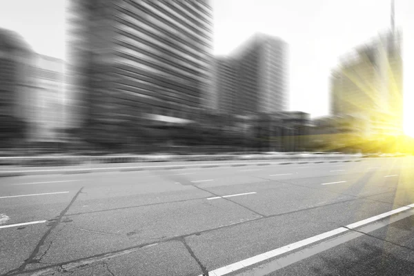 Rapid city traffic. — Stock Photo, Image