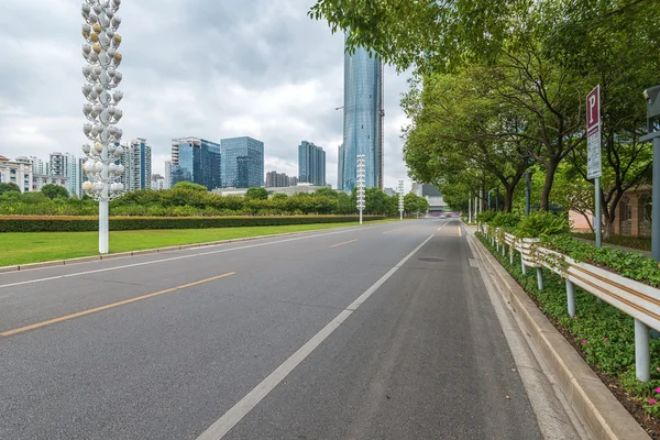 Η Λεωφόρος του αιώνα της σκηνής οδών στη Σαγκάη — Φωτογραφία Αρχείου