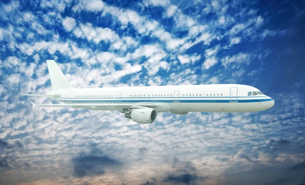 Large passenger plane — Stock Photo, Image