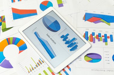 Tablet ile mali çizelgeleri