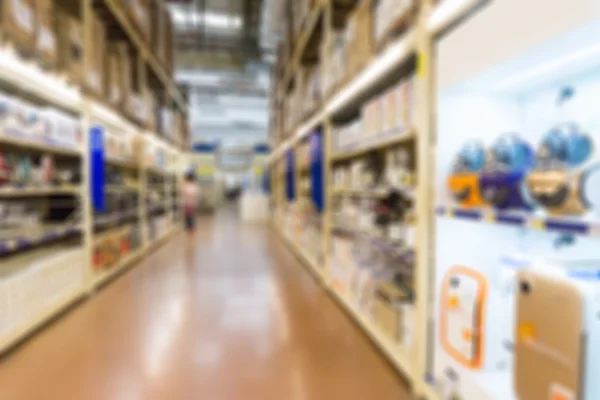 Supermarket blur background — Stock Photo, Image