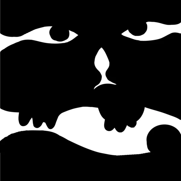 Кошка и рыба, чёрная и белая — стоковая иллюстрация Кошка и рыба, чёрная и белая Стоковая Иллюстрация