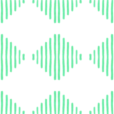 Metin için bir elmas şekil alanı oluşturan yeşil dikey çizgiler; bahar, yaz, büyüme, gelişim, çevre, ev ve bahçe tasarımları için el çizimi geometrik ve çiçeksiz desen.