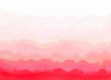 Abstract watercolor gradient background.Graphic design elements. Painted in red color. clipart