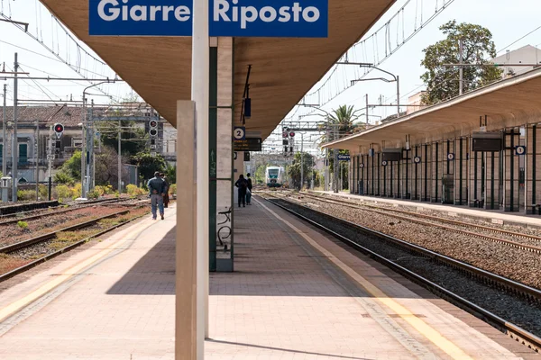 Tren istasyonu.