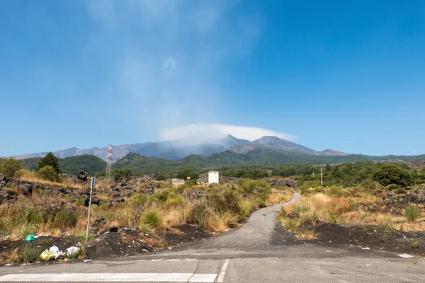 Sopka Etna — Stock fotografie