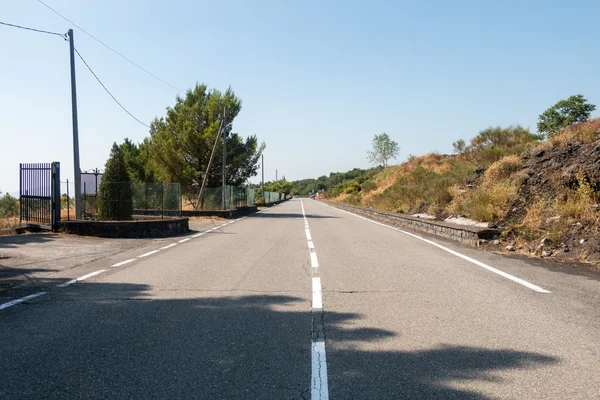 Etna yol — Stok fotoğraf