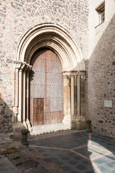 Ancient church door — Stock Photo, Image