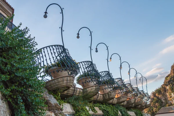 Rundbalkone — Stockfoto