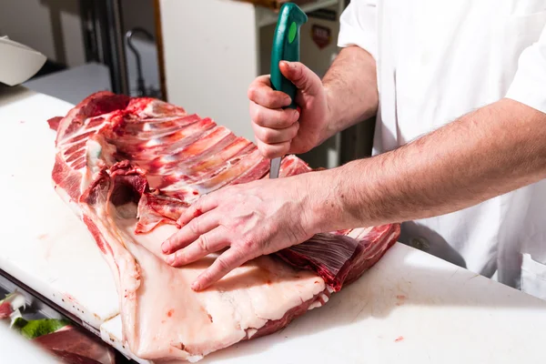 Butcher — Stock Photo, Image