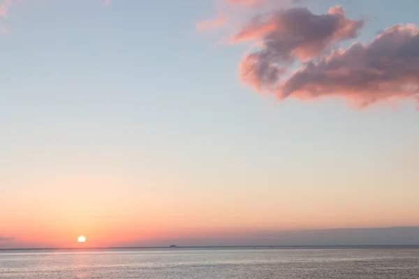 Nascer do sol em Riposto — Fotografia de Stock