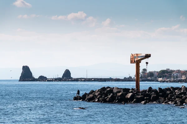 Capomulini Sicilië — Stockfoto