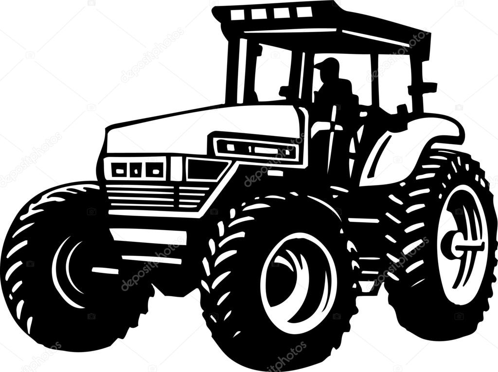 Download Tractor — Stock Vector © AlliedComputerGraphics #52803371