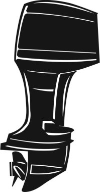 Outboard Engine clipart