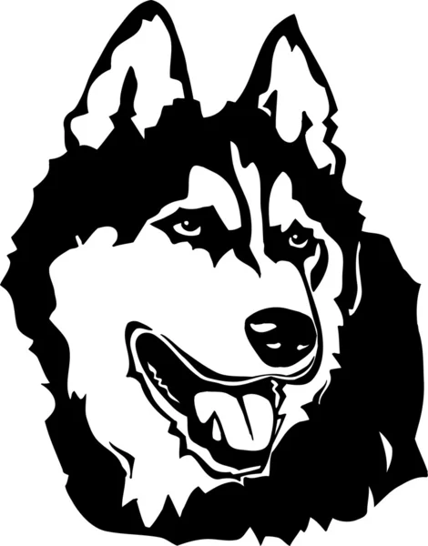 Malamute de Alaska — Vector de stock