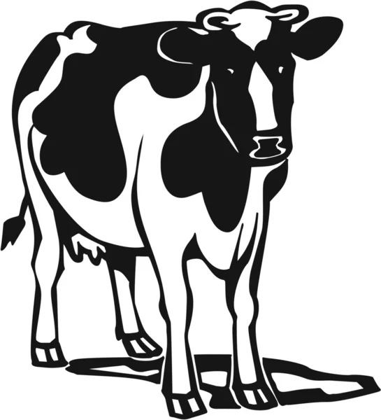 Ilustracja krowa — Wektor stockowy