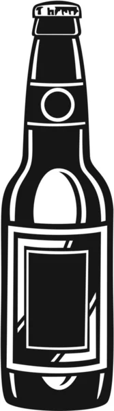 Пляшку пива — стоковий вектор