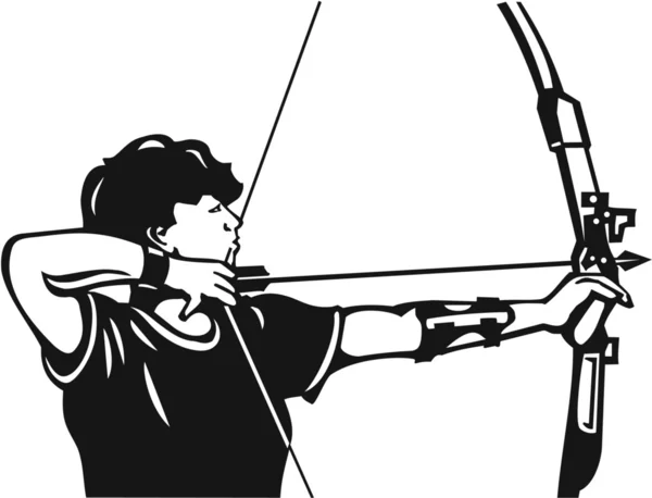 Archer — Image vectorielle