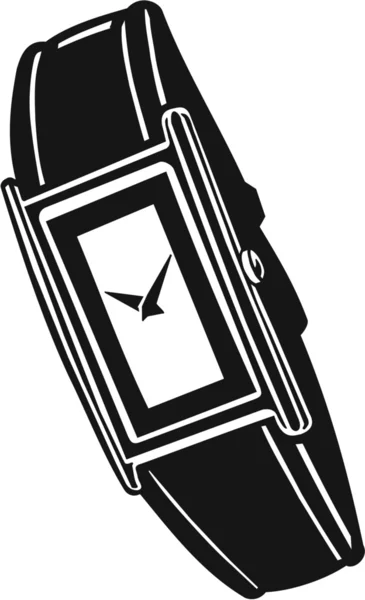Reloj de pulsera — Vector de stock