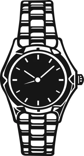 Montre-bracelet — Image vectorielle