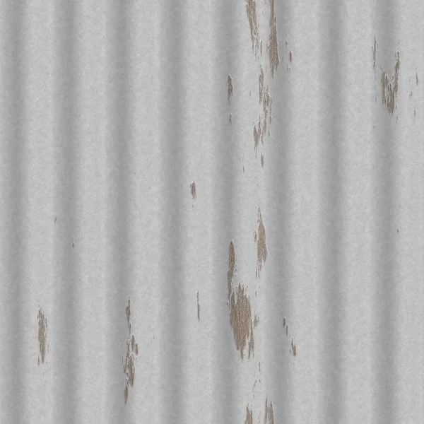 Vecchio ondulato Siding Seamless Texture Tile — Foto Stock