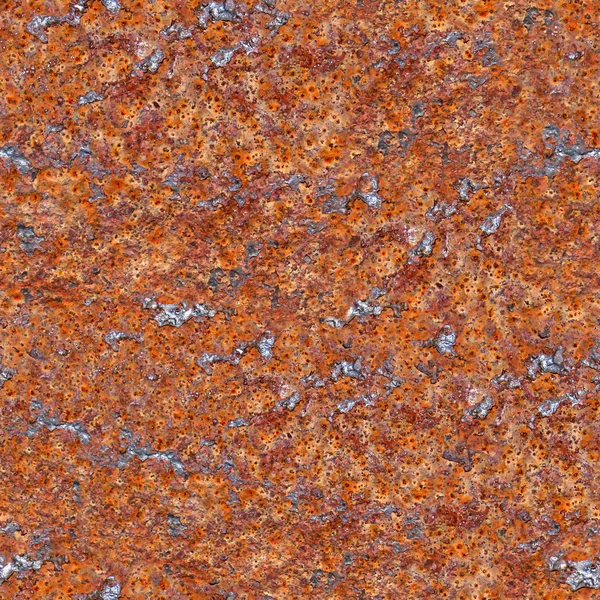 Geroeste metalen naadloze textuur tegel — Stockfoto