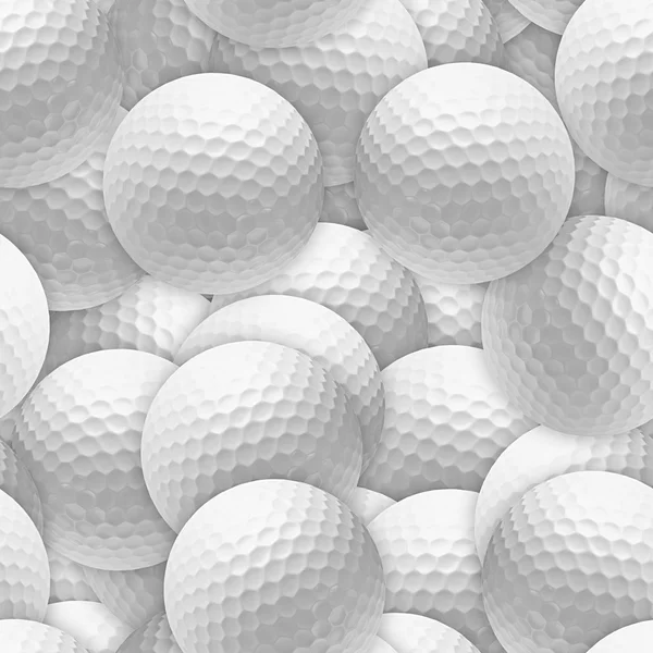 Golf Balls Seamless Texture Tile — Stock Photo, Image