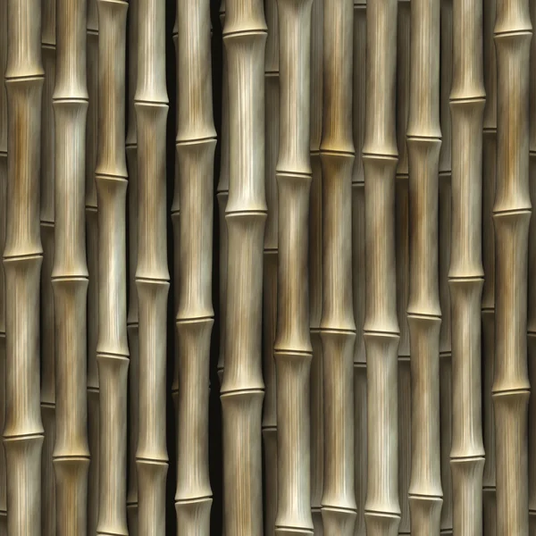 Bambù Seamless Texture Tile — Foto Stock