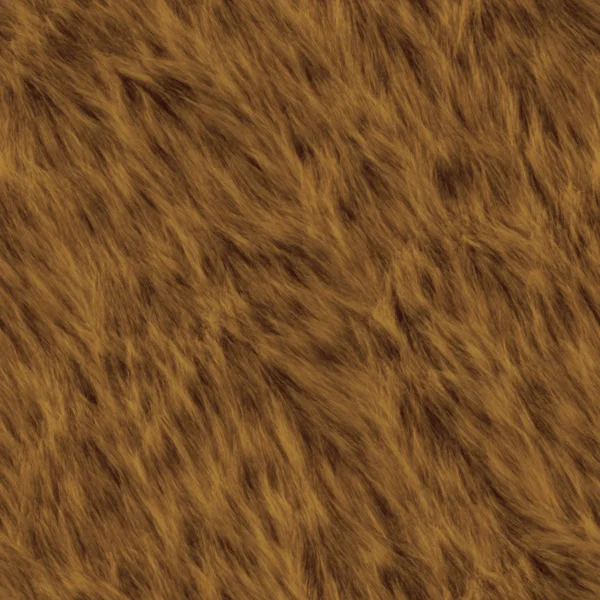 Bear Fur Seamless Texture Tile — Stock Photo, Image
