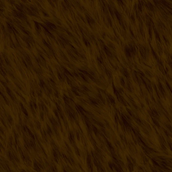 Pelliccia d'orso senza cuciture Texture Tile — Foto Stock