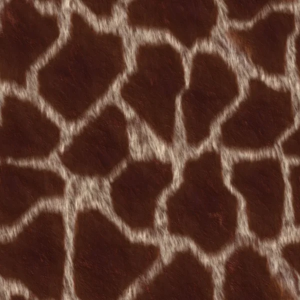 Giraffe Fur Seamless Texture Tile — Stock Photo, Image