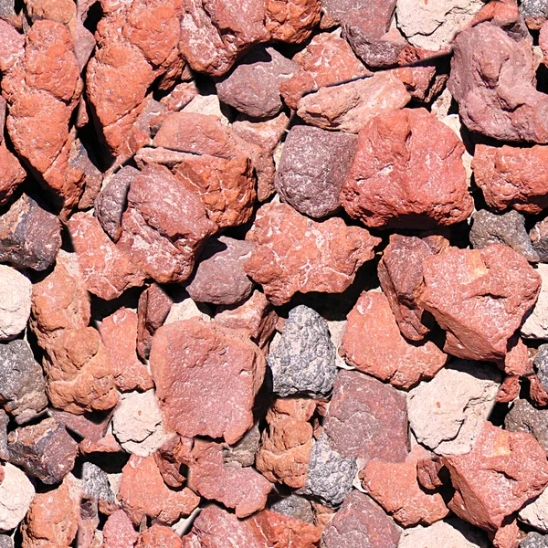 Rocas y grava sin costura Textura Azulejo —  Fotos de Stock