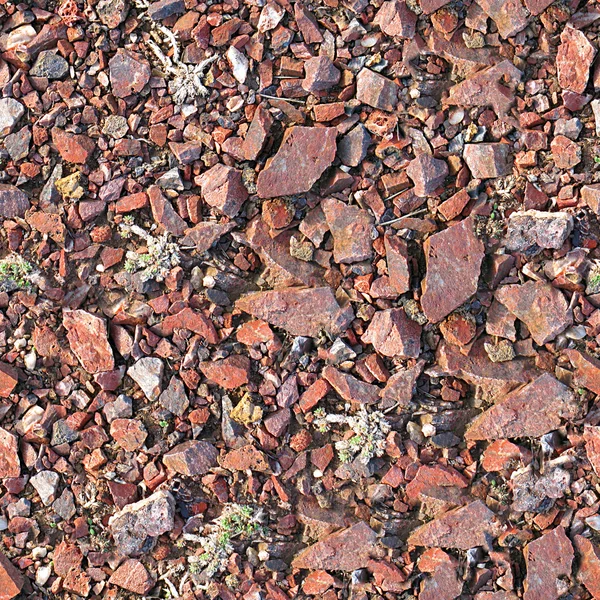 Rocas y grava sin costura Textura Azulejo — Foto de Stock