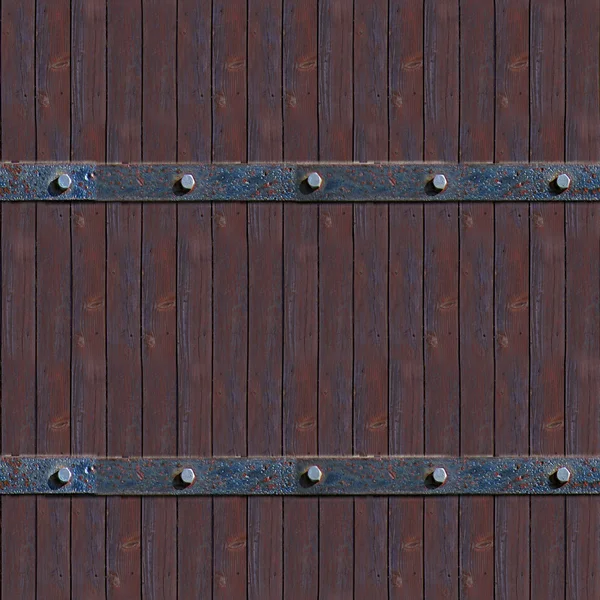Decking in legno Seamless Texture Tile — Foto Stock