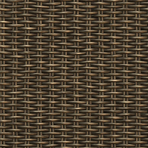 Rattan Seamless Texture Tile — Stock Photo, Image