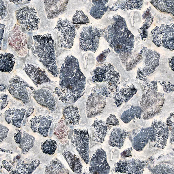 Кам'яна стіна безшовна текстурована плитка — стокове фото