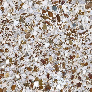 Terrazzo sorunsuz doku kiremit