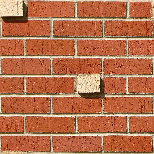 Кирпичная стена бесшовная текстурная плитка — стоковое фото