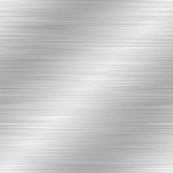 Silver Anodized Aluminum Brushed Metal Seamless Texture Tile — Stock Photo, Image
