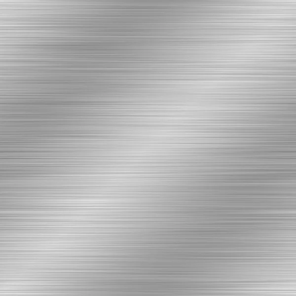 Stainless Steel Brushed Metal Seamless Texture Tile — Stock Photo, Image