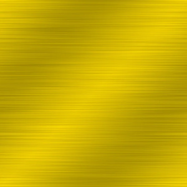 Sunflower Yellow Anodized Aluminum Brushed Metal Seamless Texture Tile — Stock Photo, Image