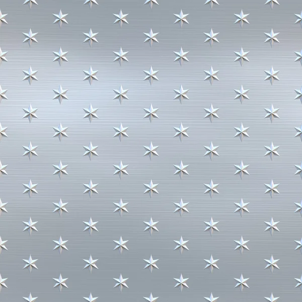 Star fém zökkenőmentes textúra csempe — Stock Fotó