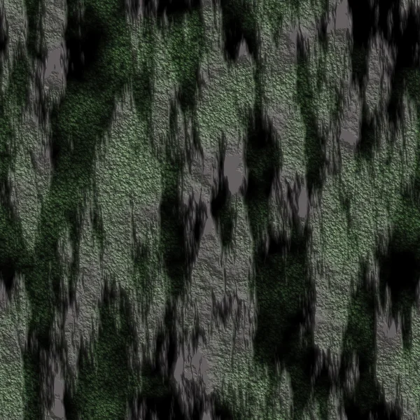树树皮呈苔藓无缝纹理平铺 — 图库照片