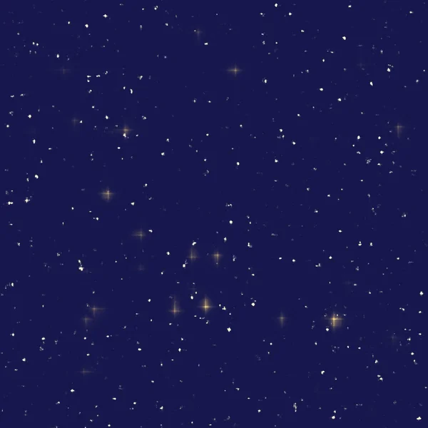 Cielo nocturno estrellado Textura sin costura Azulejo — Foto de Stock