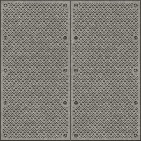 Piastra metallica Seamless Texture Tile — Foto Stock